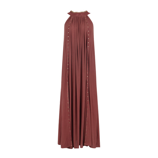 Hermosa Maxi Dress Sienna Brown