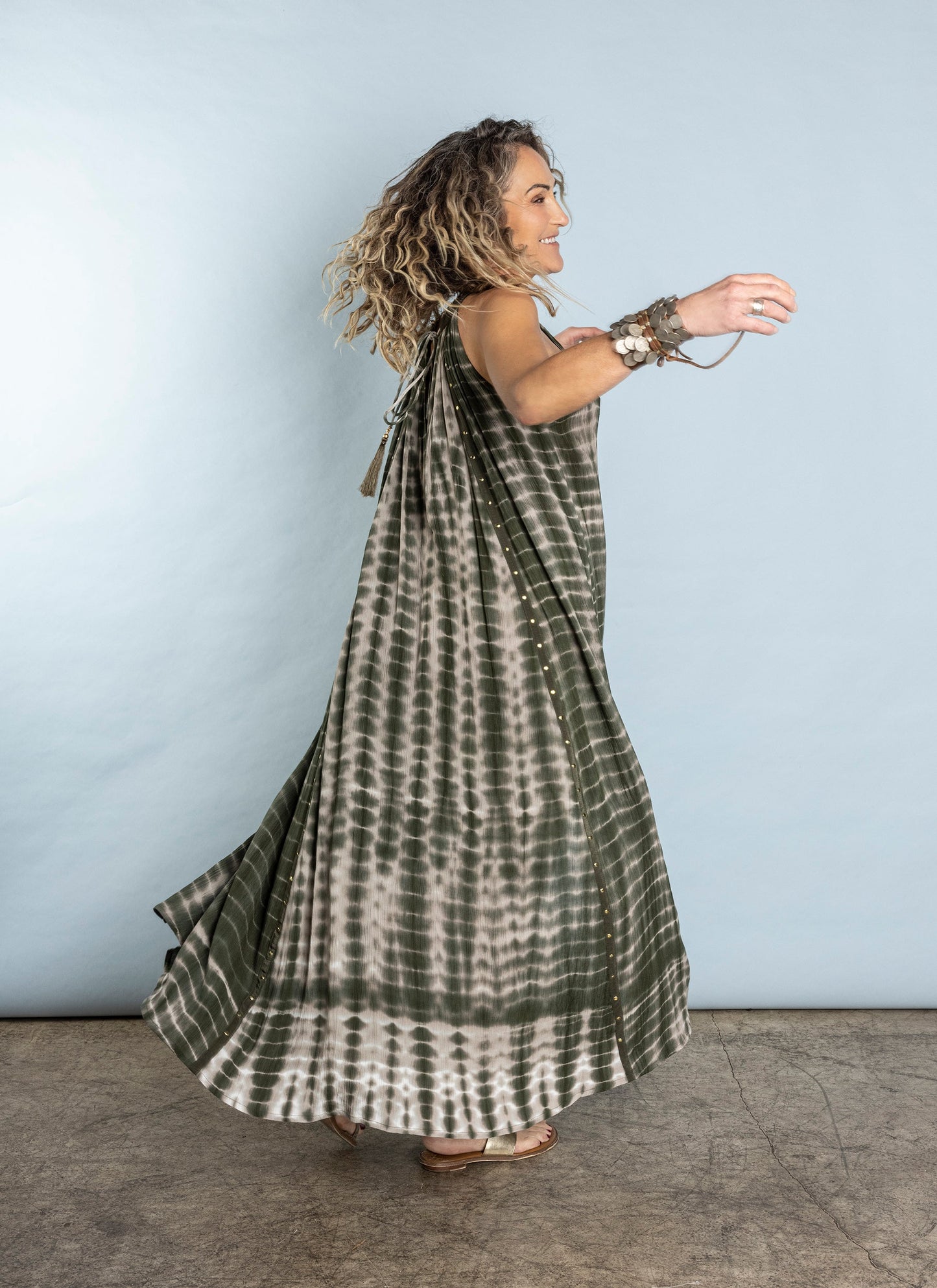 Hermosa Maxi Dress Olive