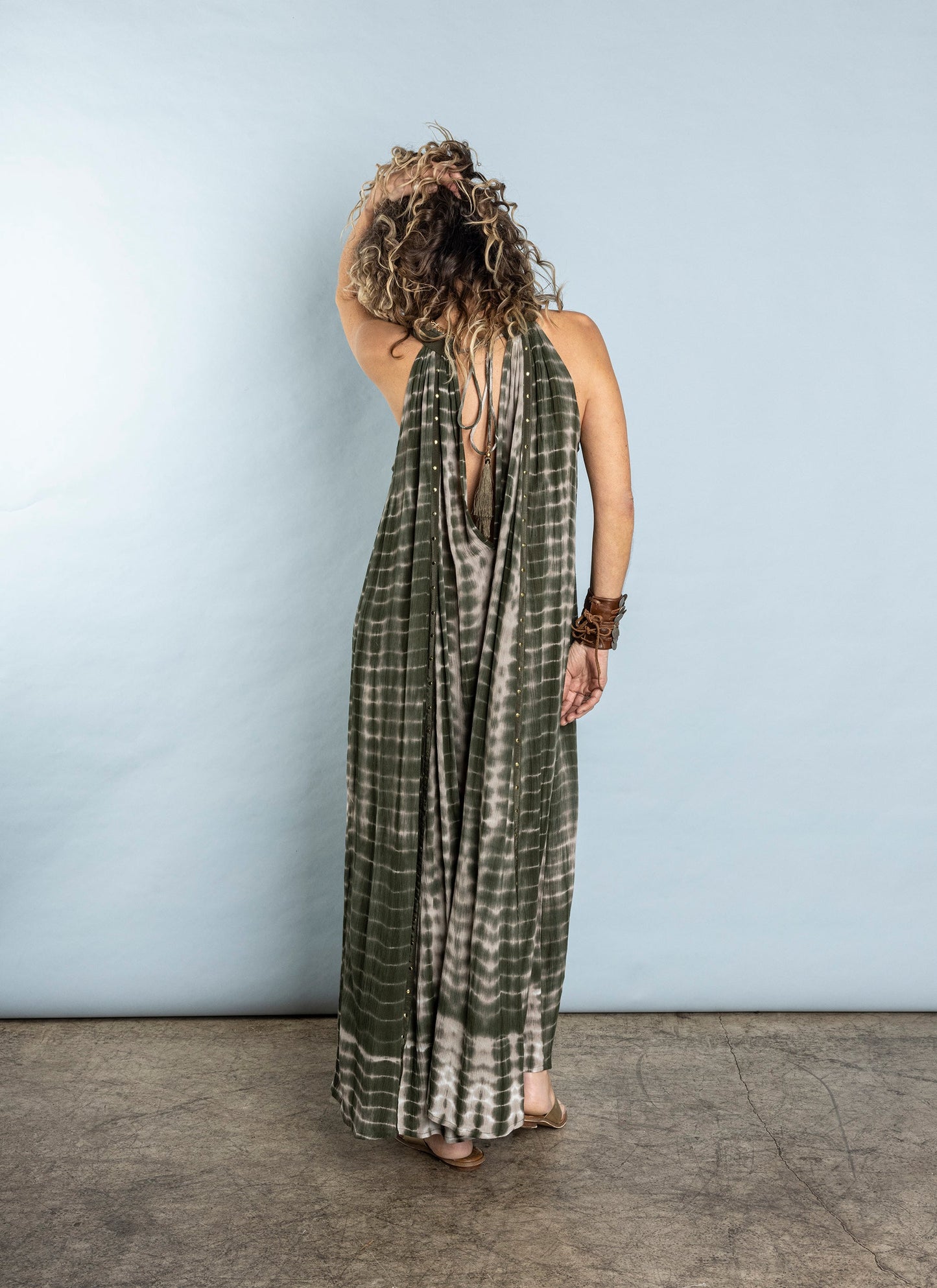 Hermosa Maxi Dress Olive