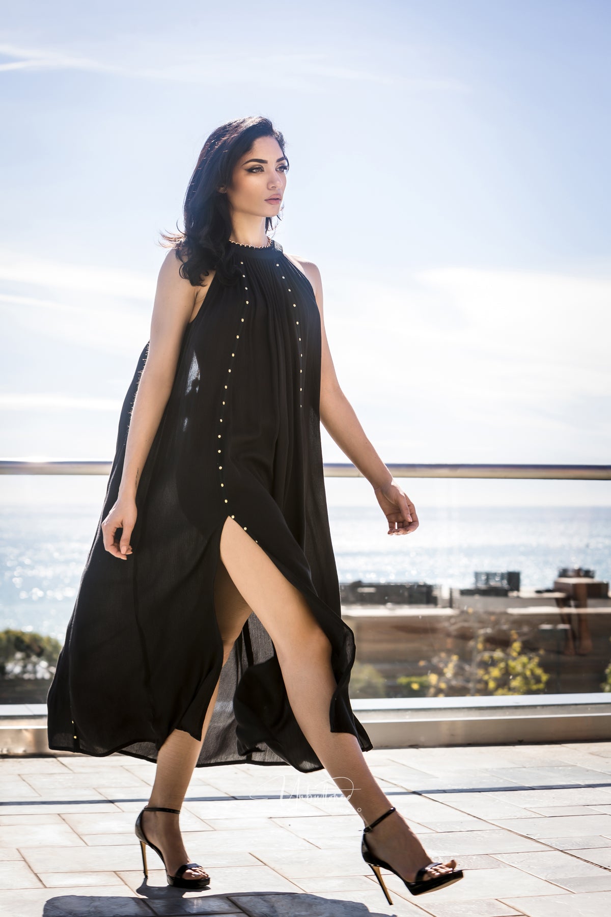 Hermosa Maxi Dress Black