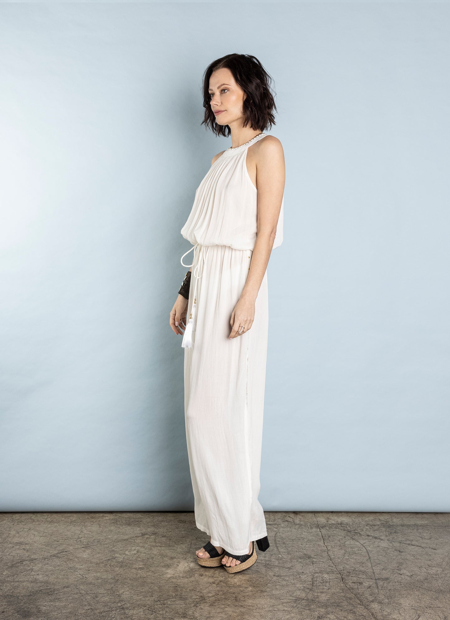 Hermosa Jumpsuit White